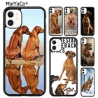 Чехол для телефона MaiYaCa с изображением родезианской собаки, чехол для iPhone 5 SE 6 6s 7 8 plus X XR XS 11 12 13 pro max Samsung Galaxy S8 S9 S10