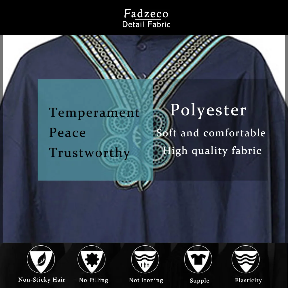 Fadzeco Agbada африканские костюмы для мужчин Дашики Бизнес 3 шт. набор бубоу наряд Африка одежда вышивка формальный наряд размера плюс