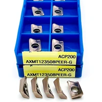 axmt123508peer g acp200 high quality metal turning tool original lathe parts axmt123508 cnc milling cutter cutting tool