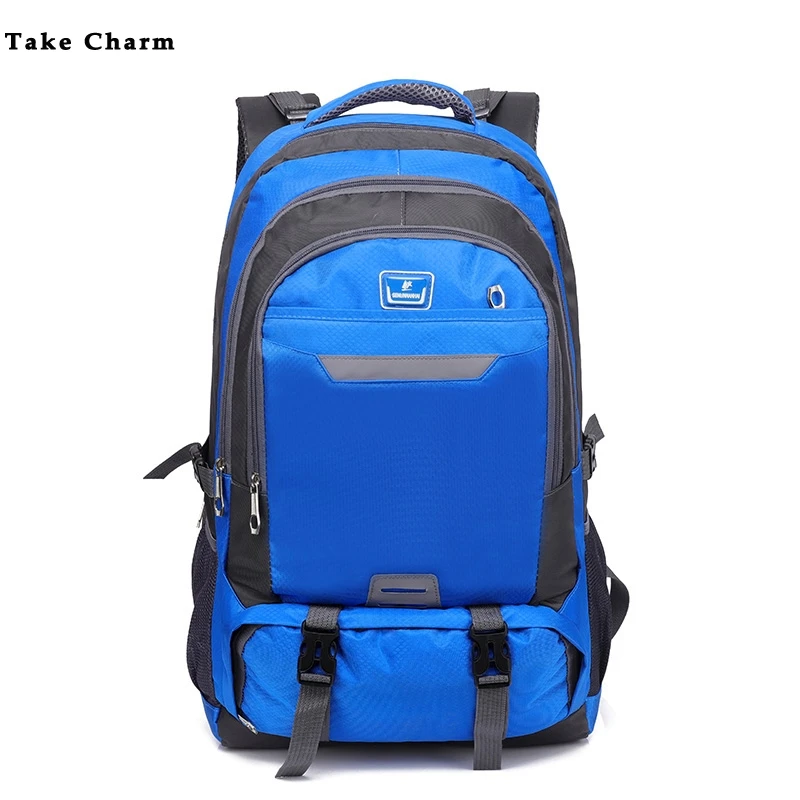 Качественный простой мужской рюкзак для путешествий Большой Вместительный