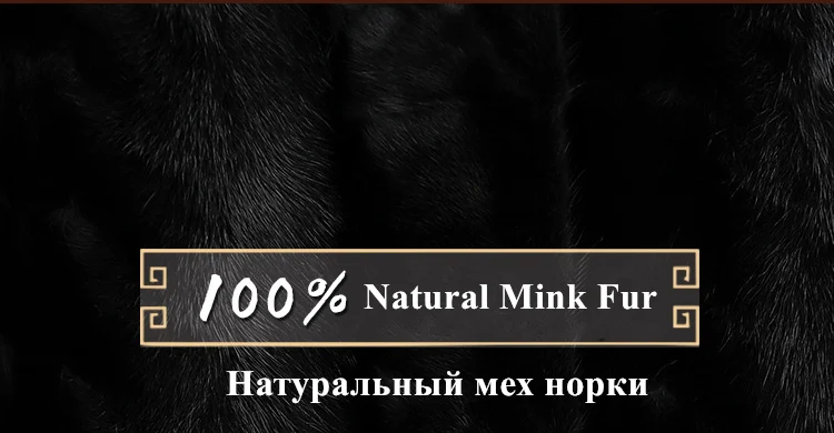 GOURS зимние женские меховые пальто и куртки черная кожаная одежда шуба из натуральной норки с лисьим меховым воротником теплые новые PG5829