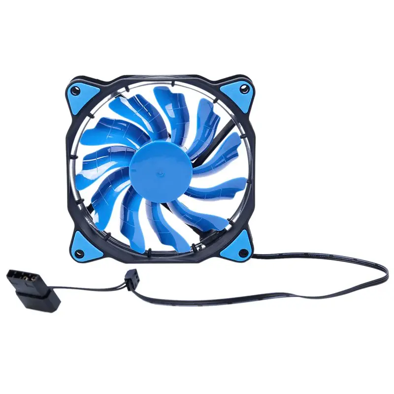 3-контактный/4-контактный 120 мм ПК чехол для компьютера кулер процессора