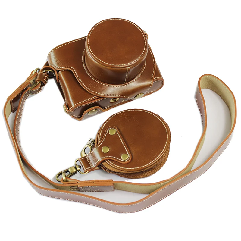 Портативный из искусственной кожи чехол камера сумка для Leica D LUX typ109 Защитный