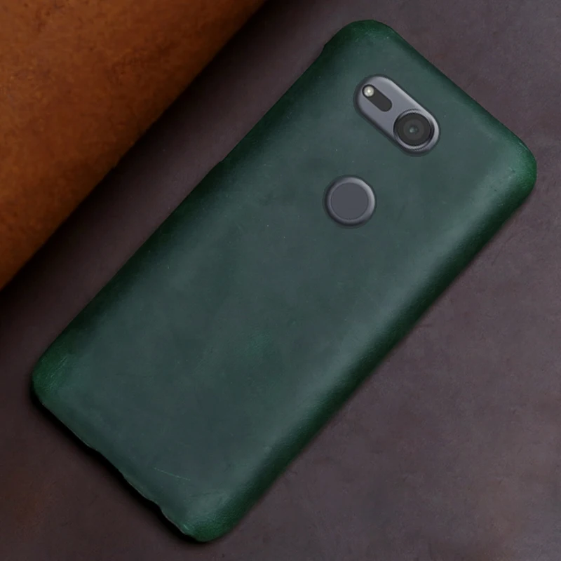 Чехол из натуральной кожи для телефона Sony Xperia X Z Z2 Z3 Z4 Z5 XZ2 XZ4 Compact XA XA1 XA2 Ultra XZ1 XZ Premium 5