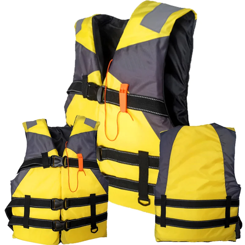 

YAMAHA Adult Swim Life Vest Jacket with Whistle Drifting Surfing Survival Water Sports Saving Fishing Kayaking Boatin Suit