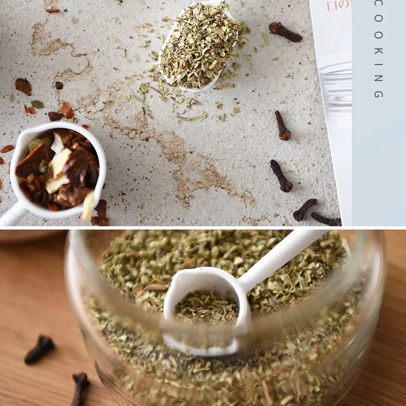 Японская импортная мерная ложка с длинной ручкой 2 шт./компл. полипропиленовые