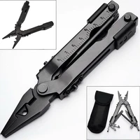 outdoor portable stainless steel pliers bottle opener ruler survival multi tool outdoor sports accessories