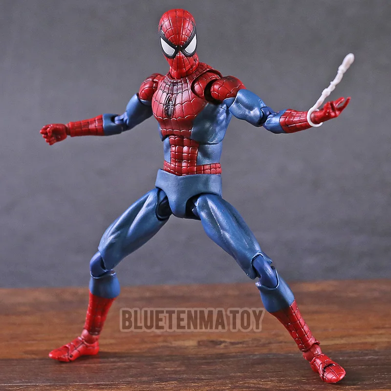 Marvel Человек паук Mafex 075 Удивительный комикс Ver шарниры подвижная фигурка модели