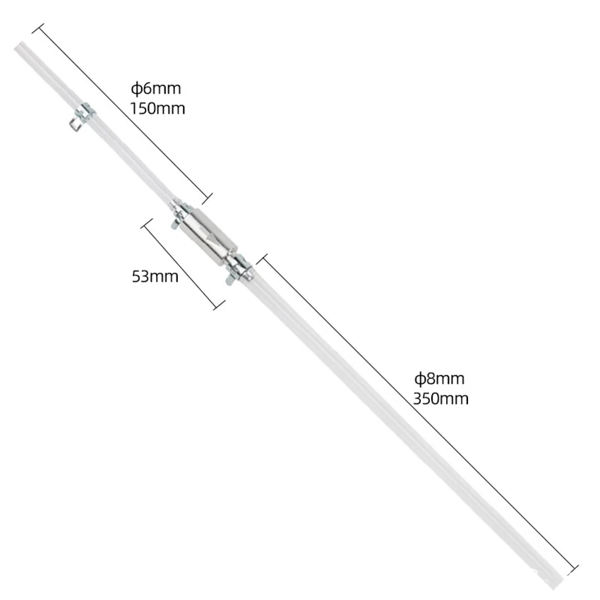 

500mm Motorcycle Car Clutch Brake Bleeder Hose, One Way Valve Tube Hose Bleeding Tool for Motorcycle Car Brake System