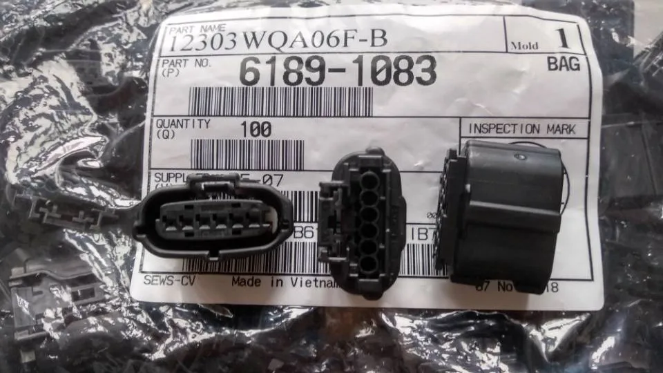 Оригинальный SUMITOMO 6189-1083 6P 6 контактов автомобильный разъем новый в наличии |