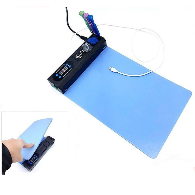 ЖК-экран открытая Отдельная машина со светодиодной лампой для обнаружения пыли