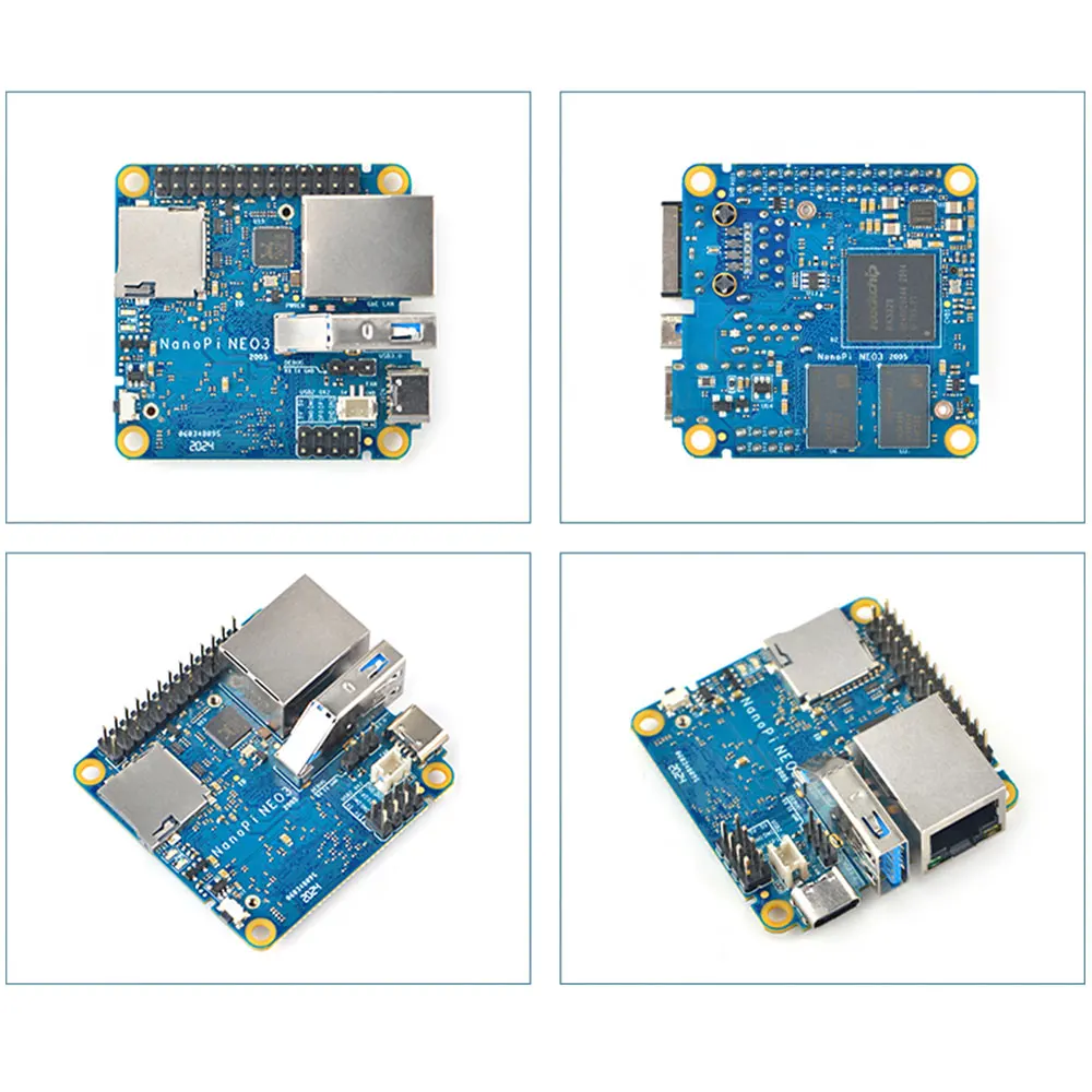NanoPi NEO3 1 ГБ/2 ГБ DDR4 RK3328 Cortex A53 четырехъядерный 64 bi поддержка Linux Ubuntu core Upgrade Nanopi