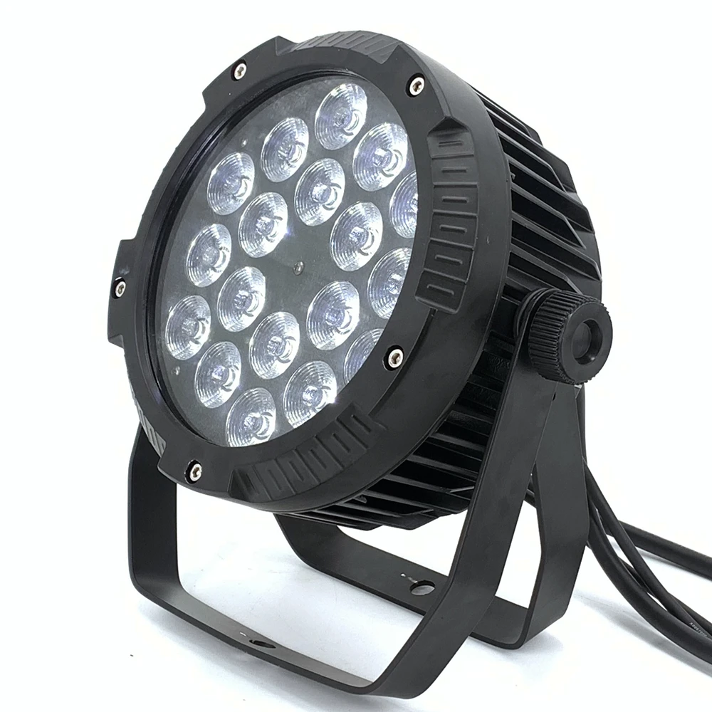 IP65 waterproof led Par Lights,18x18W RGBWA UV 6IN1 18X12W  RGBW 4in1 LED PAR  DMX control stage DJ equipment dj disco lights