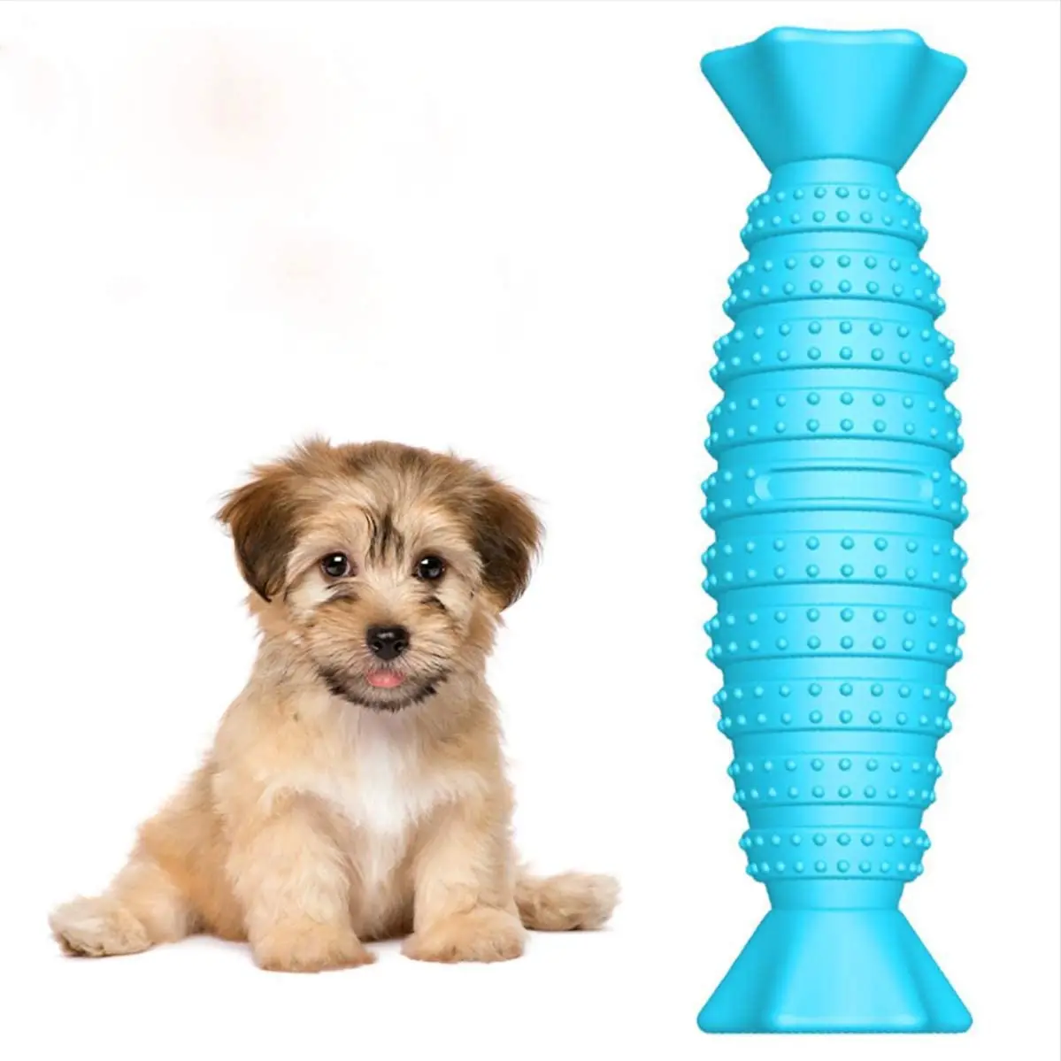 

Dog Chewing Toys, Tooth Cleaning and Rubber Pet Supplies for Daily Training, Suitable for Small, Medium and Large Dogs