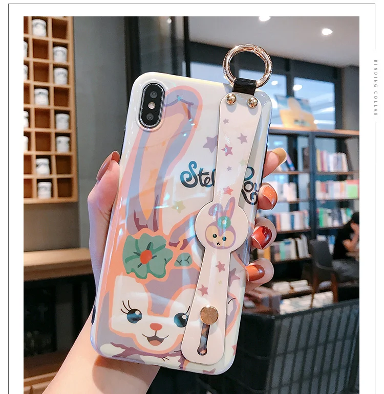 Для iphone 11 pro XR XS max X Сейлор Мун ремешок на запястье мягкий чехол для телефона для iphone 8plus 7 8 7P 6 6S 6p прекрасный тарако чехол