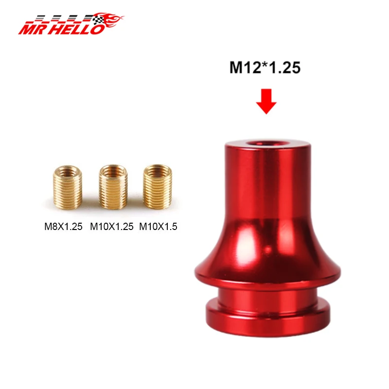 Универсальный m10x1, 5 m10x1, 25 m12x1, 25 ручка переключения передач, фиксатор багажника, адаптер, ручной переключатель передач для Honda, Toyota, Nissan
