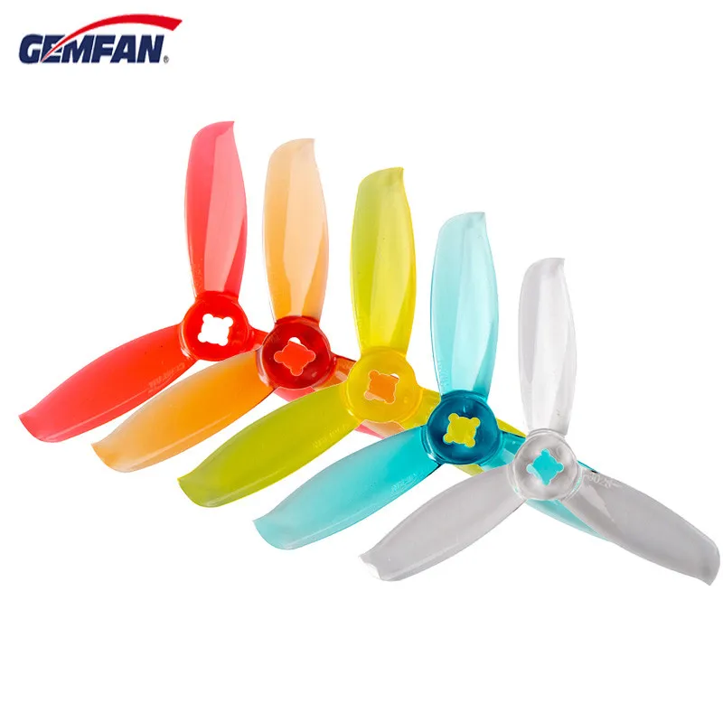 2 пары Gemfan windancer 3028/4032/5042/5043 3-лопастной Пропеллер Совместимость 5 мм/1,5mm монтажное отверстие для Радиоуправляемый Дрон Мультикоптер