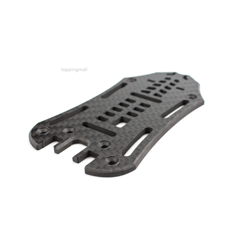 top plate Emax аккуратно вибрирует, 245 мм/5-дюймовый запасные Запчасти верхней и нижней средняя часть корпуса Батарея и посадочная площадка для Камера винты для крепления - Цвет: top plate