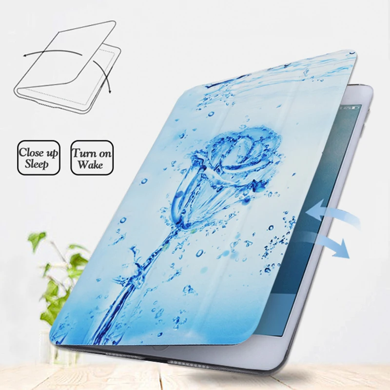Чехол для iPad Mini 1 2 3 7 9 дюйма Магнитная подставка из искусственной кожи смарт чехол