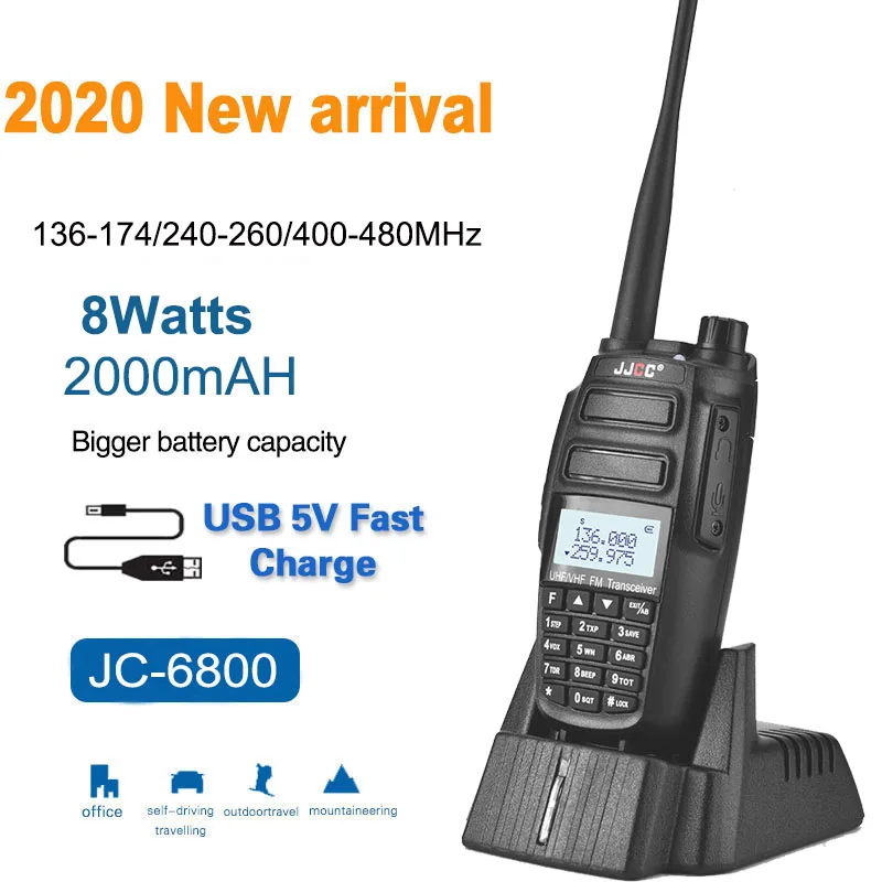 

Портативный телефон JJCC, портативная рация