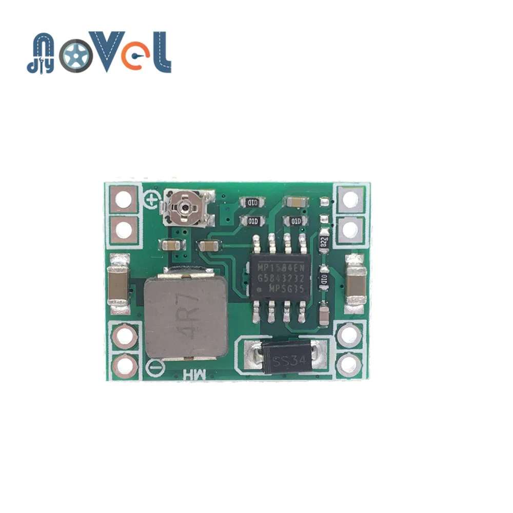 Регулируемый понижающий модуль регулятора напряжения MP1584 3 А MP1584EN 1 шт. замена