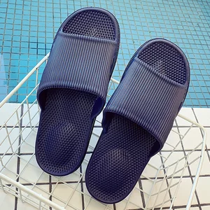 REETENE летние домашние тапочки комфортная EVA обувь для него и для нее; Домашние тапочки для ванны с тапочки на противоскользящей подошве; Тапочки для мужчин мягкие прохладные парусиновые тапочки домашние тапочки для женщин