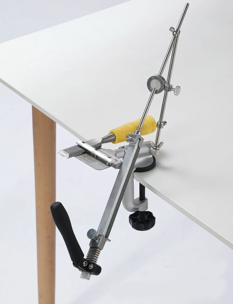 Новинка точилка для ножей ruixin с фиксированным углом точильный камень корунд