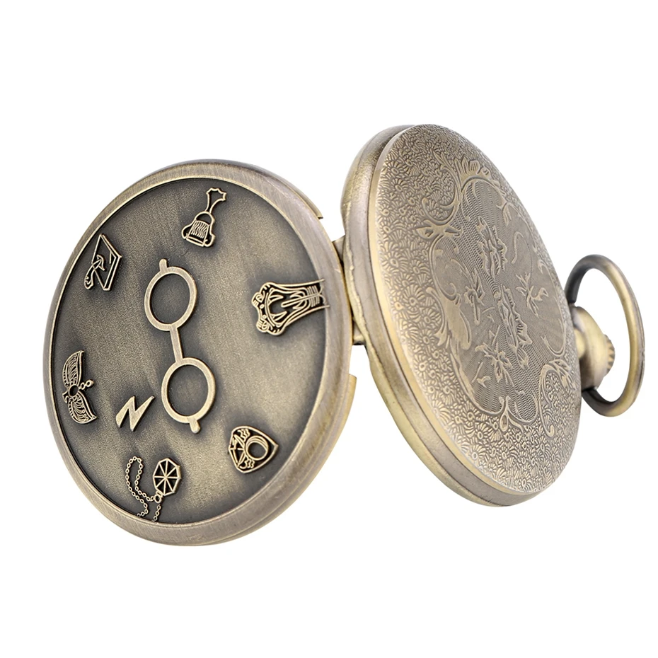 Retro Bronze Harajuku Clock Lightning Glasses Quartz Pocket Watch Necklace Flash Glasses Graphic Pendant Chain Art Antique Gifts
Retro Bronze Harajuku Clock Lightning Glasses Quartz Pocket Watch Necklace Flash Glasses Graphic Pendant Chain Art Antique Gifts