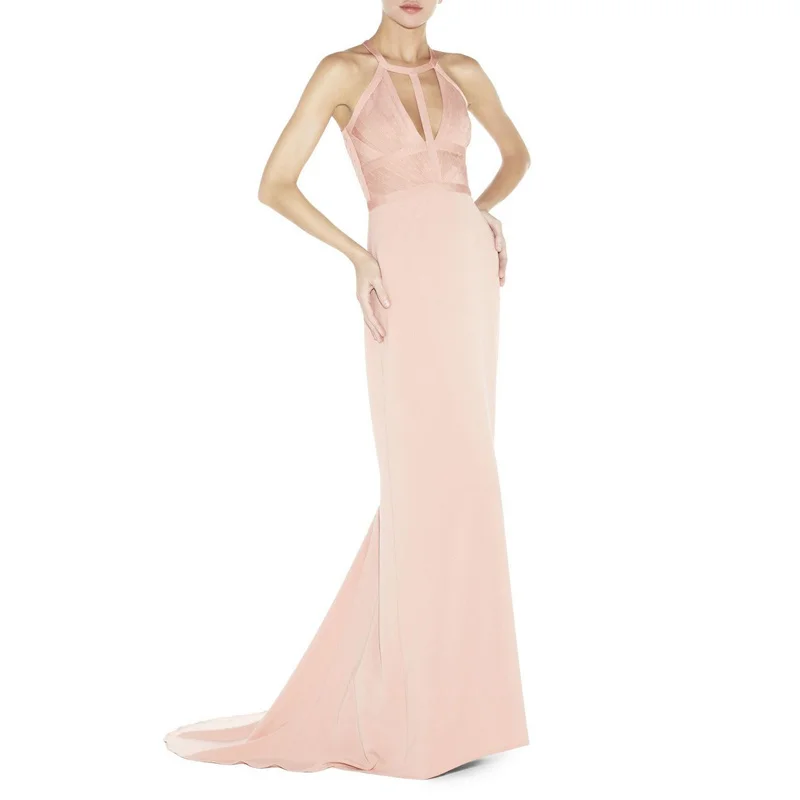 2020 летнее Сексуальное Женское фиолетовое Макси Новое длинное платье клубный