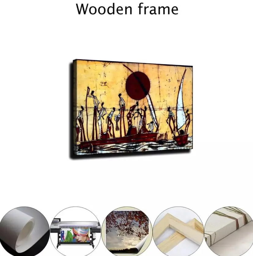 

African Art HD Canvas Print Home Decor Paintings Wall Art Pictures