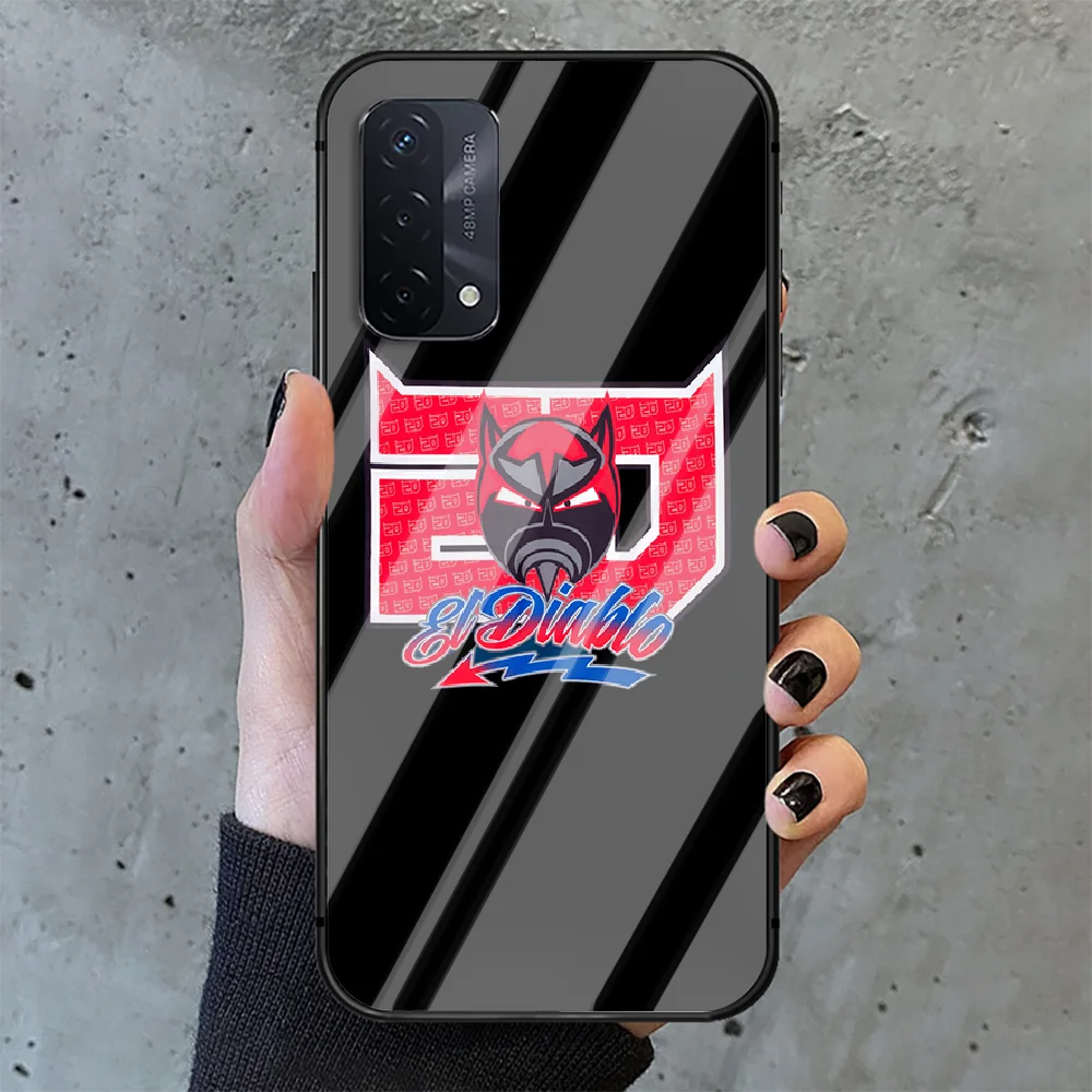 

Moto NO.20 Fabio Quartararo Phone Tempered Glass Case Cover For oppo realme find a x c xt gt 2 53 3 6 7 50 11 i Pro 5g Back