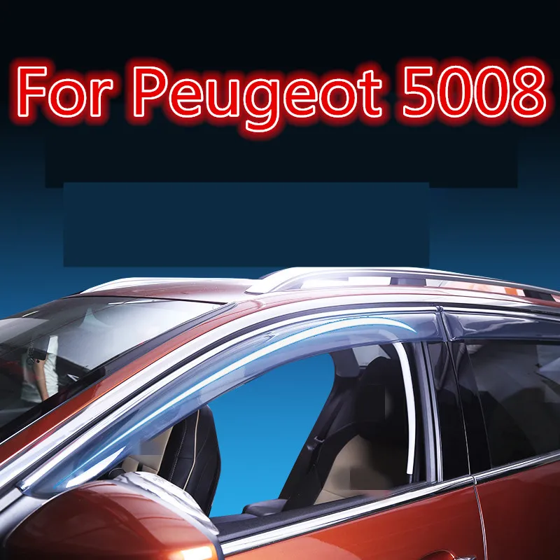 Для Peugeot 5008 2017 21 автомобильный Стайлинг окна автомобиля солнцезащитный козырек