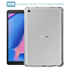 Противоударный чехол для Samsung Galaxy Tab A 8,0 дюйма 2019  S Pen SM-P200 P205 8,0 дюйма, ТПУ, силиконовый прозрачный чехол, чехлы