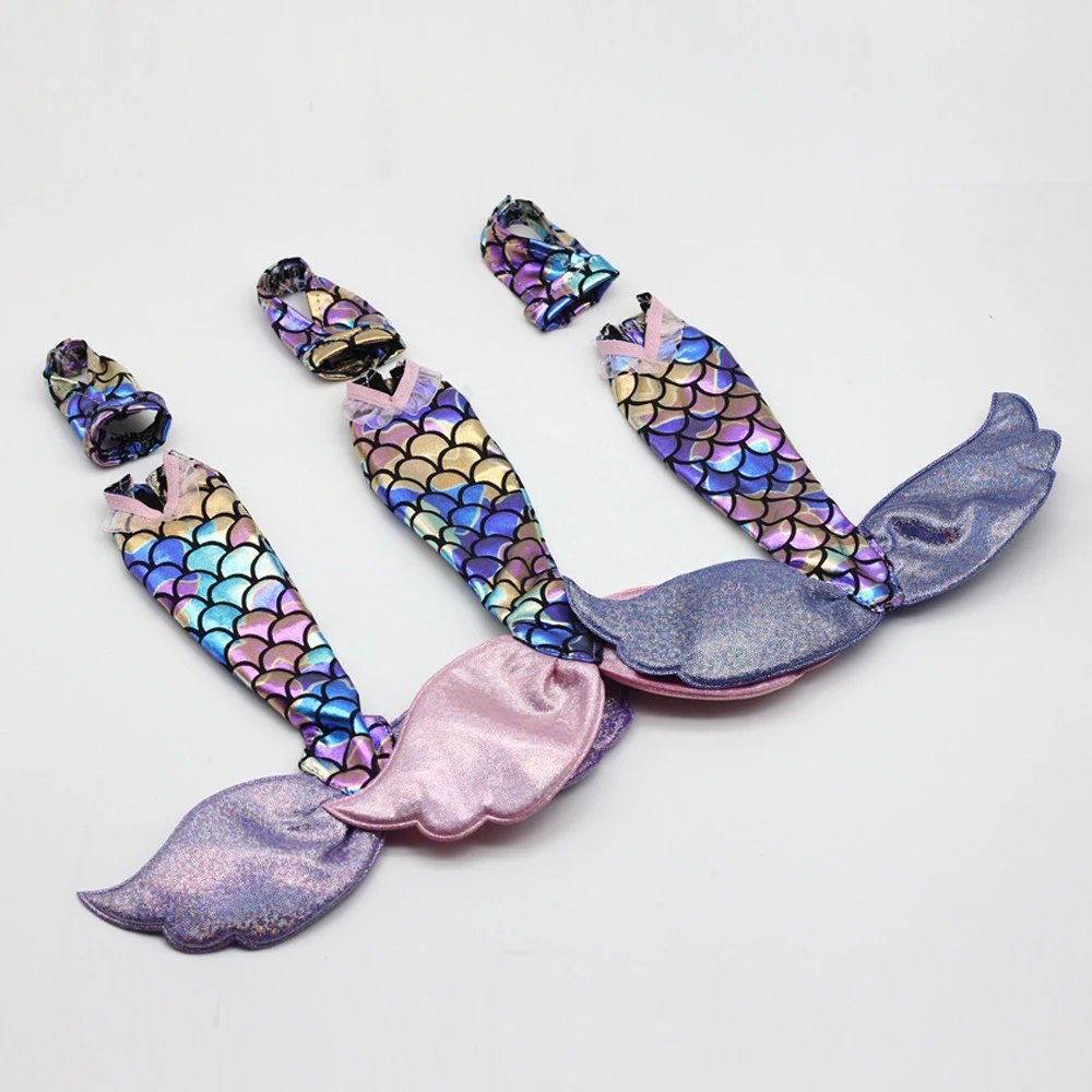 

Handmade Dolls Party Dress Gown Skirt Fashion Clothes For 1/6 Doll Mermaid Tail Dress Baby Toy For Girls Gifts