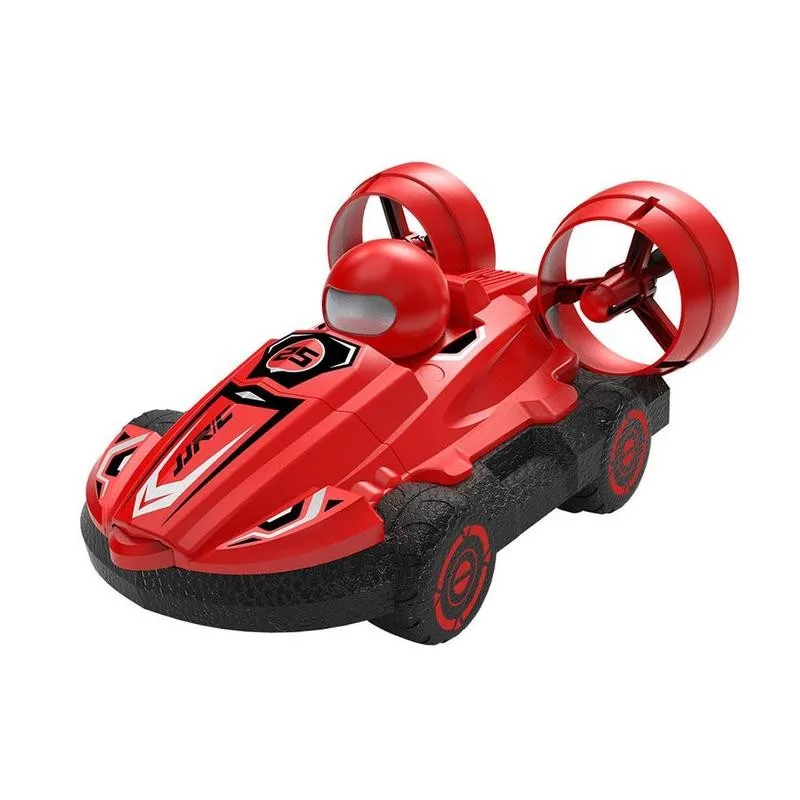 

2.4G 2 IN 1 Amphibious Drift Car Remote Control Hovercraft Speed Boat RC Stunt Car for Kid Boys Gift Car Model Outdoor Toys