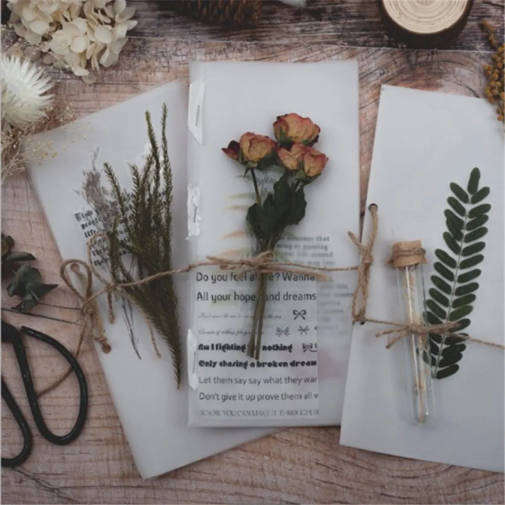

20Pcs/pack Vintage Retro Fall Plants Flowers Sticker Journal Decorative Sticker Label Diary Stationary Album Flakes Scrapbooking