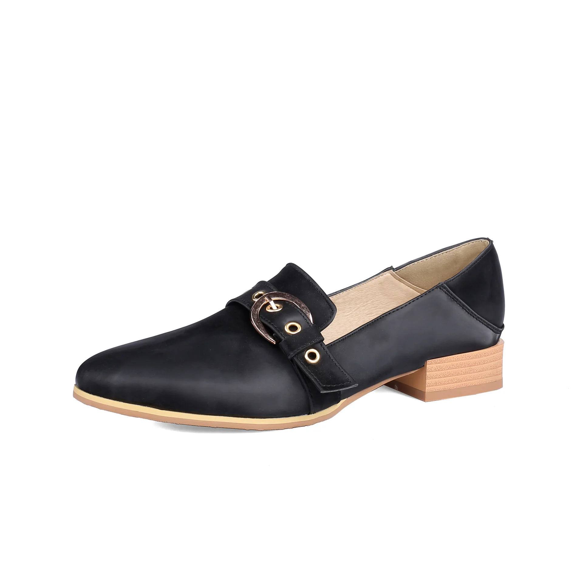 

Shallow Mouth Shoes Woman Flats Rivets Studs Pointed Toe Casual Female Sneakers Slip-on Low Heels Dress Summer Slip On New Basic