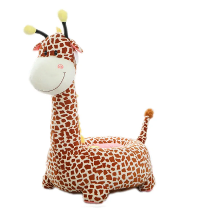 Милый Детский мягкий игрушечный стул детское мультяшное Сиденье животное