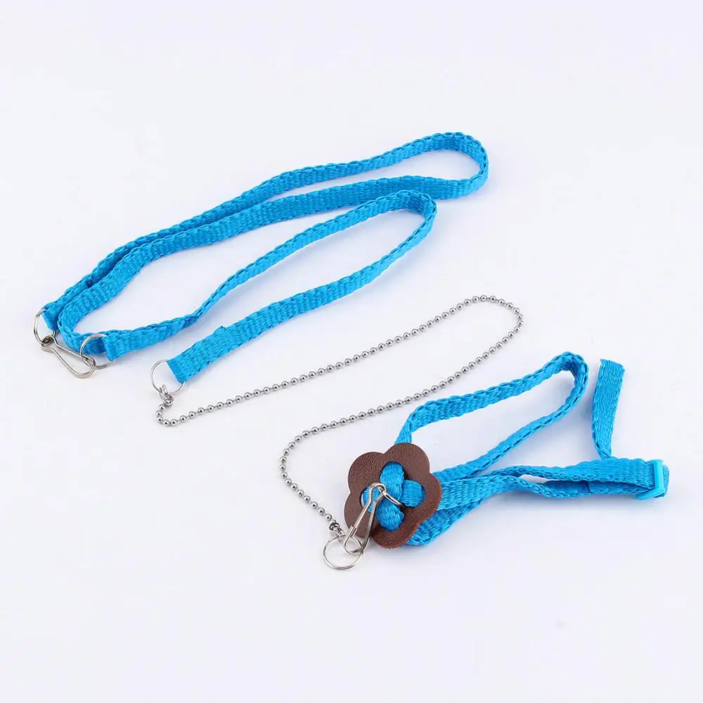 Мягкая регулируемая шлейка-поводок для птиц и животных | Дом сад