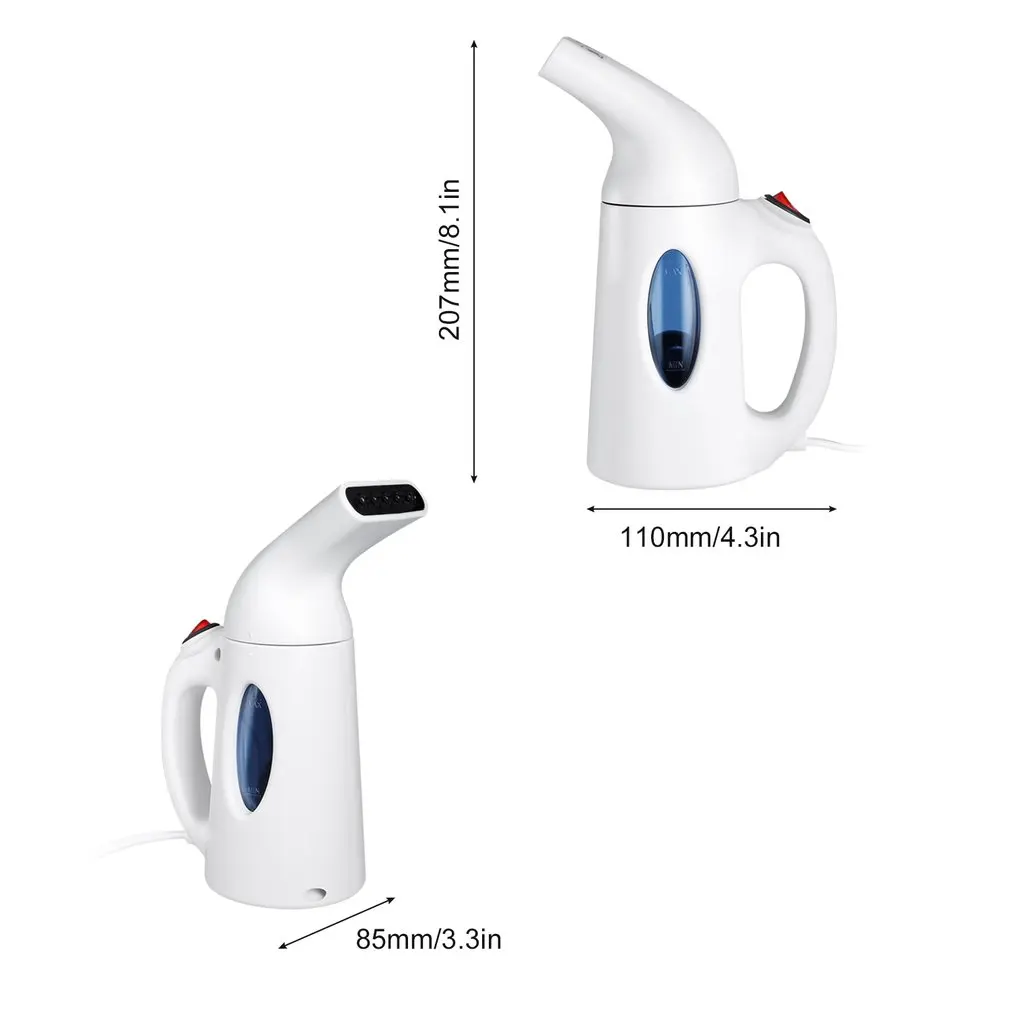 

Warehouse 700W Handhold Ironing Machine Portable Dry Cleaning Travel Garment Steamer with Brush for Clothes Iron for Home