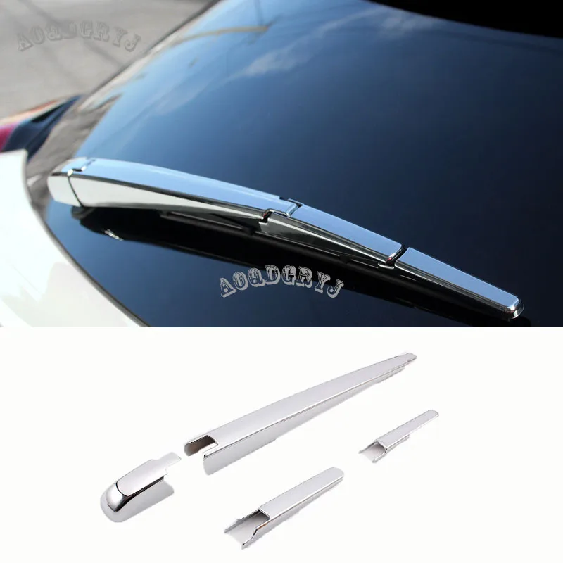 

Fit for Toyota CHR C-HR 2016-2018 ABS Chrome Rear Window Rain Wiper Blade Cover Trim Car Styling Accessories