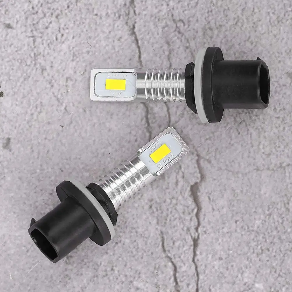 

Super Bright 880 80W 3570 2SMD 6000K Light 2PCS DC12V-24V Fog Lamp Daytime Running Light Bulb Turning Parking Bulb