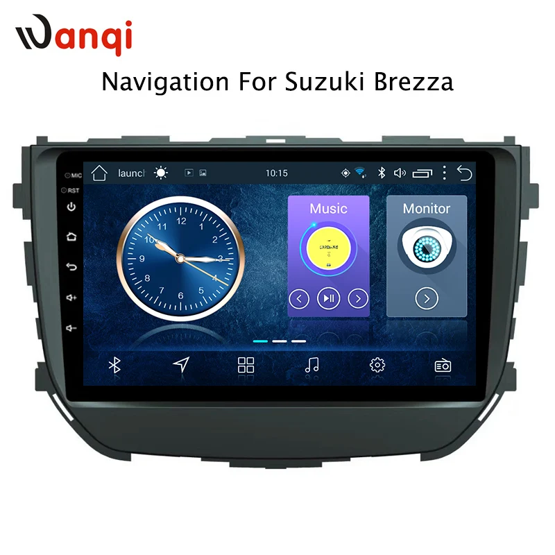 Автомобильный мультимедийный GPS навигатор wanqi 8 1 9 дюймов 2 Гб 32 ГБ радио стерео для