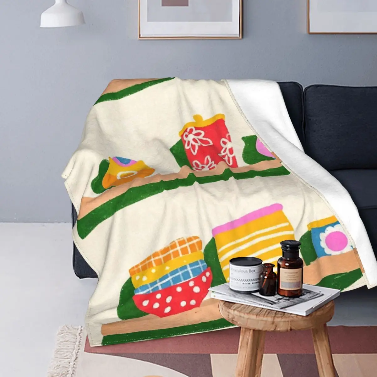 

Manta a cuadros para cama y sofa, manta a cuadros, manta ponderada de verano para pared