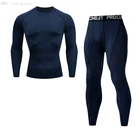 Мужская одежда, зимний комплект длинного нижнего белья, мужское термобелье, зимняя спортивная одежда, спортивный костюм для фитнеса MMA rashgarda