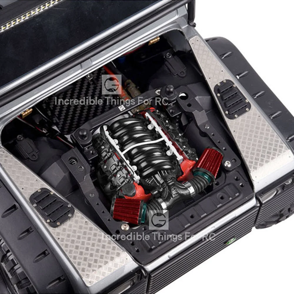 1 шт. LS7 V8 имитация радиатора охлаждающий вентилятор комплект электродвигателя