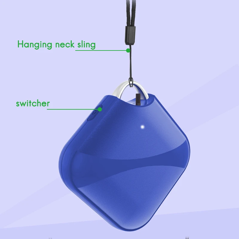 

Air Purifier Fashion Personal Wearable Mini Portable Hanging Neck Car Air Outlet Clip 5000W Negative Ion Purifier