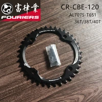 new fouriers cr cbe 120 bike sprocket 120mm bcd circle round for for pcd 120mm 36t38t40t for xo xx x9 1011speed bike parts