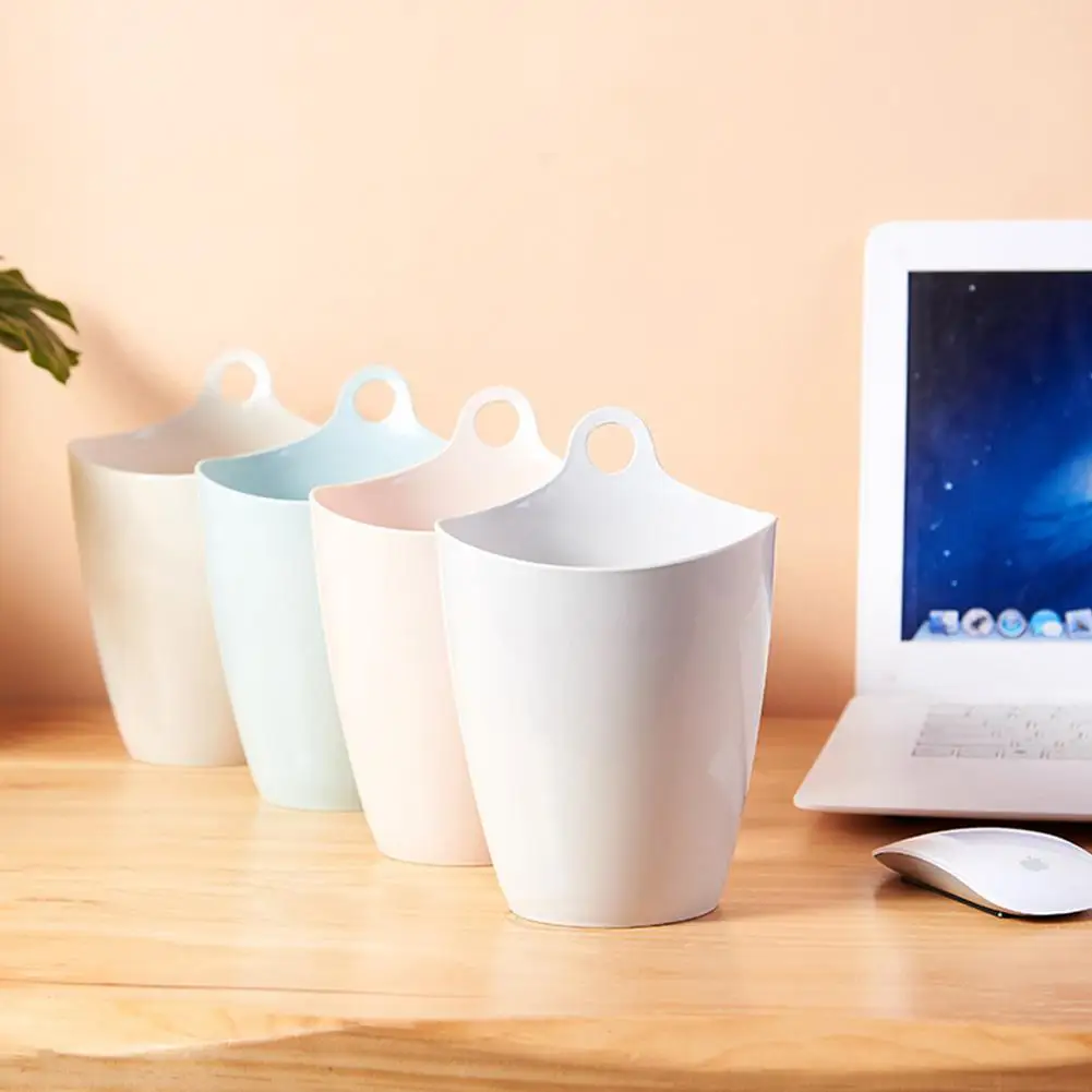 Hangable Ванная комната для мусора маленькое мусорное ведро мусорной корзины узких