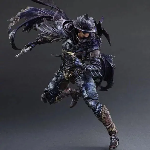 Экшн-фигурка West Cowboy Batman Play Arts Kai PVC 28 см KB0614 подвижный фильм Bat Man Playarts Коллекционная